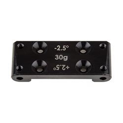 bulkhead / rambalkshuvud 25°/30°  stål RC10B6