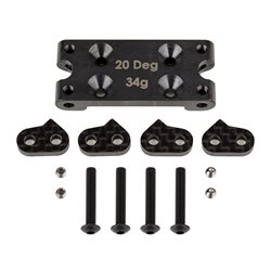 bulkhead / rambalkshuvud 20° stål RC10B6