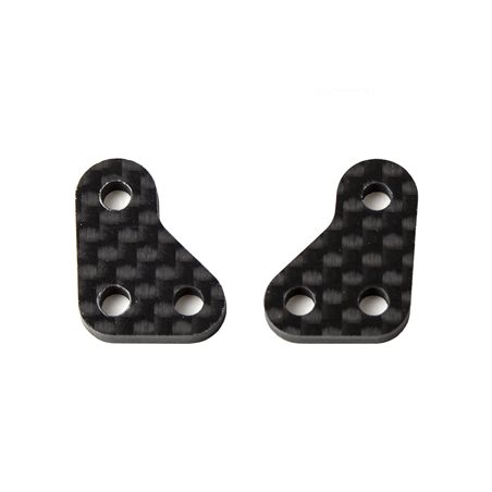 RC10B6 FT Steering Arms carbon fiber