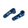 RC10B6.4 FT Steering Bellcranks blue aluminum