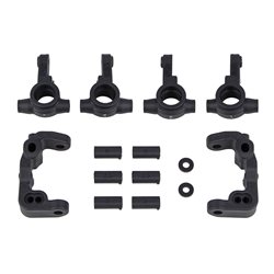 spindelsats /caster & steering block -1mm kolfiberförstärkt