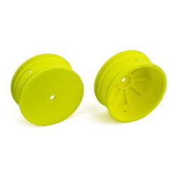Front Wheels 12 mm Hex 4WD buggy yellow