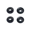 FT Nuts M4 Low Profile Wheel Nuts black
