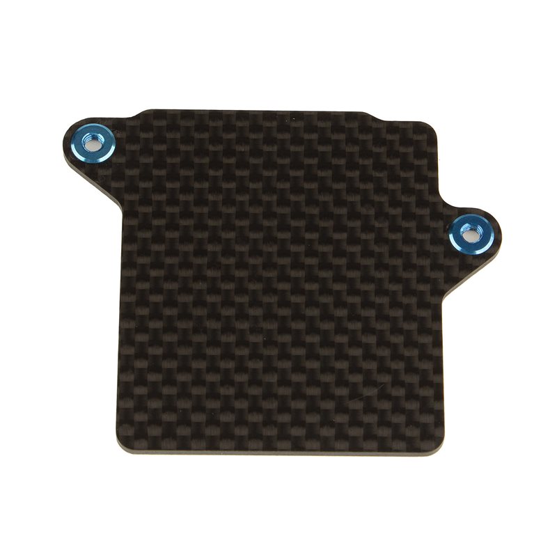 RC10B74.1 FT ESC Tray Chassis V2 carbon fiber