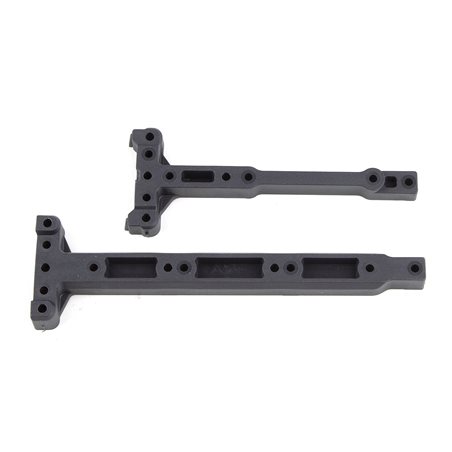 RC10B74 FT Chassis Braces carbon fiber