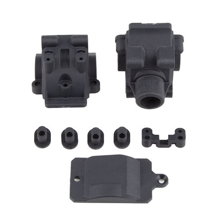 RC10B74 FT Gearbox carbon