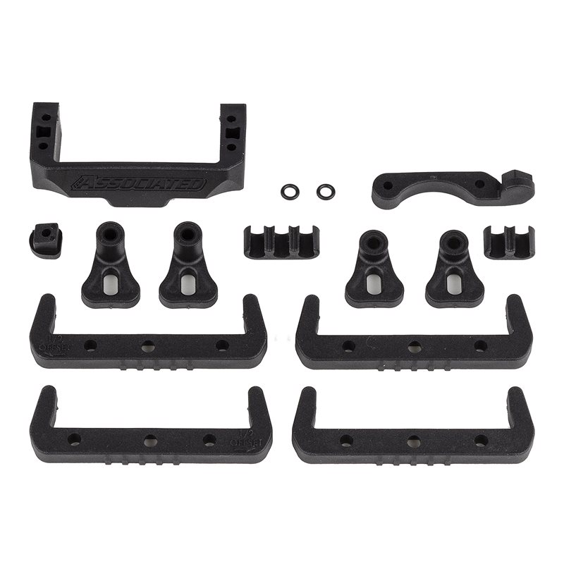 RC10B7 Battery Mount Fan Mount Servo Mount