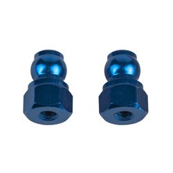 RC10B7 Shock Bushings 8mm blue aluminum