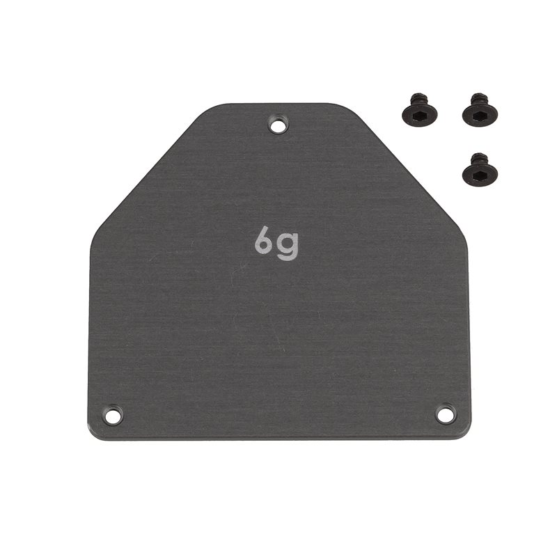FT Aluminum Servo Weight Plate 6g