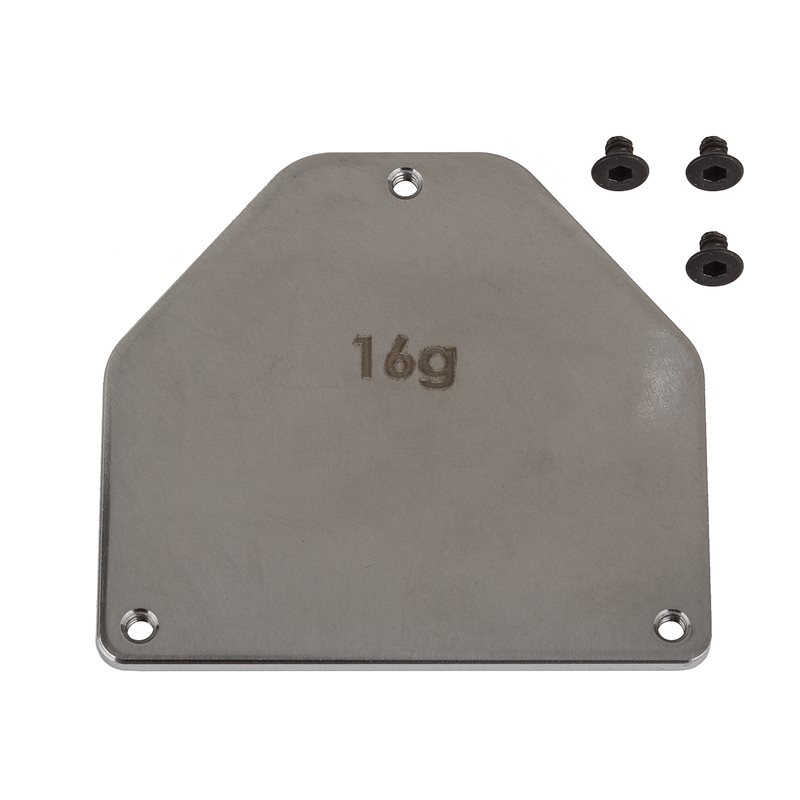 RC10B7 FT Steel Servo Weight Plate 16g