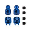 RC10B7 Anti-Roll Bar Hardware Set blue aluminum