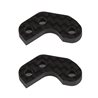 RC10B7 FT Caster Block Link Mount Set -1mm carbon fiber