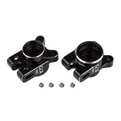 hjulnav / hubs RC10B7 HRC aluminium svart bak
