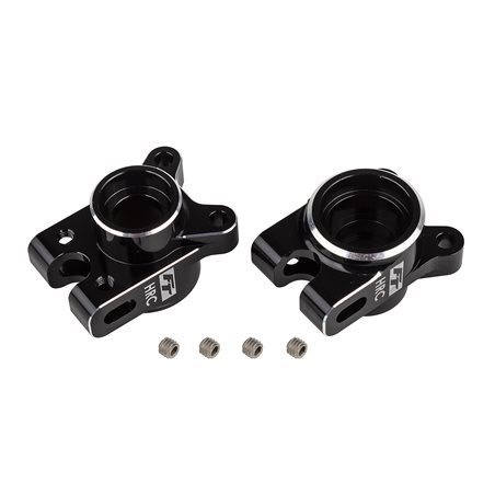 hjulnav / hubs RC10B7 HRC aluminium svart bak
