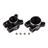 hjulnav / hubs RC10B7 HRC aluminium svart bak