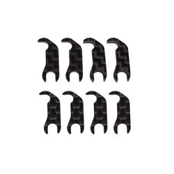 RC10B7 FT Steering Block Mount Shim Set carbon fiber