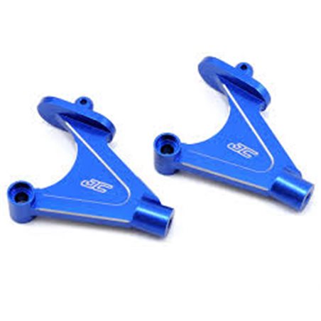 JConcepts - B4.1 aluminum wing mounts - blue - 2pc