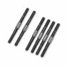 JConcepts - B84 Fin Titanium turnbuckle set, 6pc. - Stealth Black