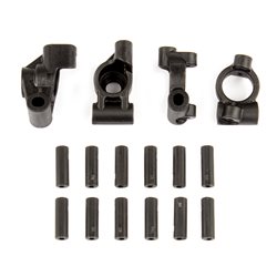 Rear Hubs Caster Blocks and Inserts Set