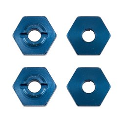 FT 1:14 Wheel Hexes blue aluminum