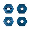 FT 1:14 Wheel Hexes blue aluminum