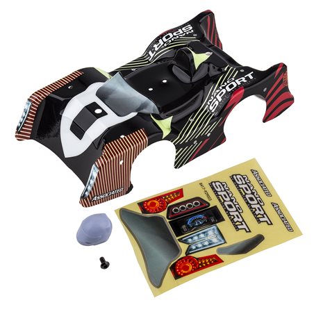 kaross för NanoSport röd & svart