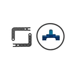 RC28R Center Bulkhead And Battery Holder Set