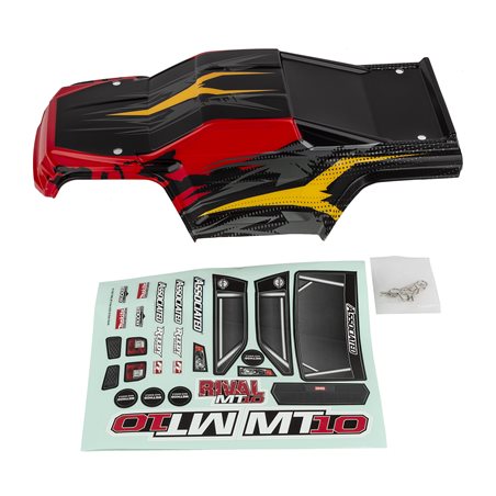 RIVAL MT10 Body V2 red/yellow