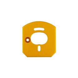 6x6 Motor Mount Plate Gold