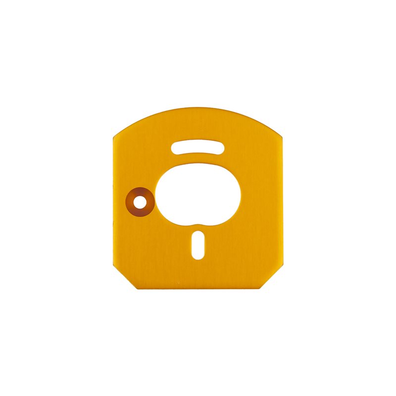 6x6 Motor Mount Plate Gold