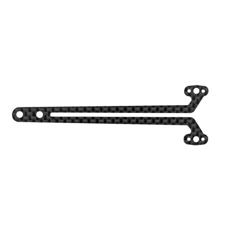RC10TC8 Carbon Fiber Flex Top Deck 2.5mm