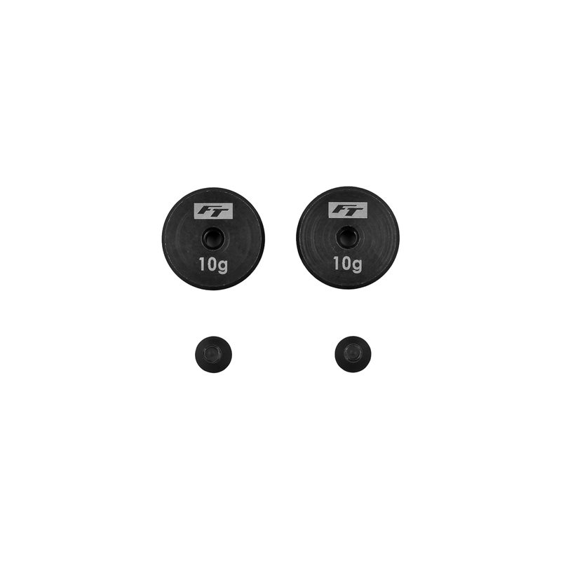 RC10TC8 FT Steel Chassis Weight Set 10g