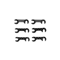 RC10TC8 FT Carbon Fiber Roll-Center Spacer Set