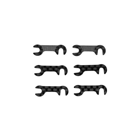 RC10TC8 FT Carbon Fiber Roll-Center Spacer Set