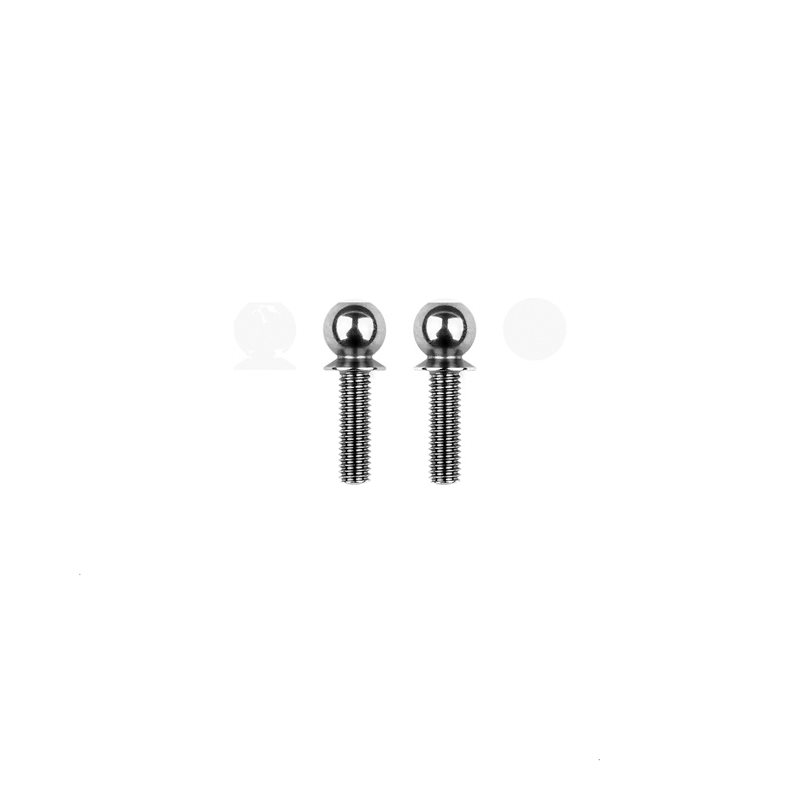 FT HD Titanium Ballstuds Short 10mm