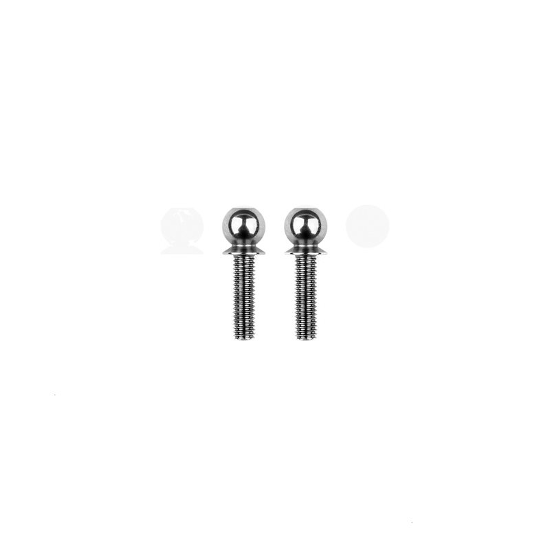 FT HD Titanium Ballstuds Short 12mm