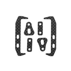 RC10TC8 FT Carbon Fiber Battery Holder Set