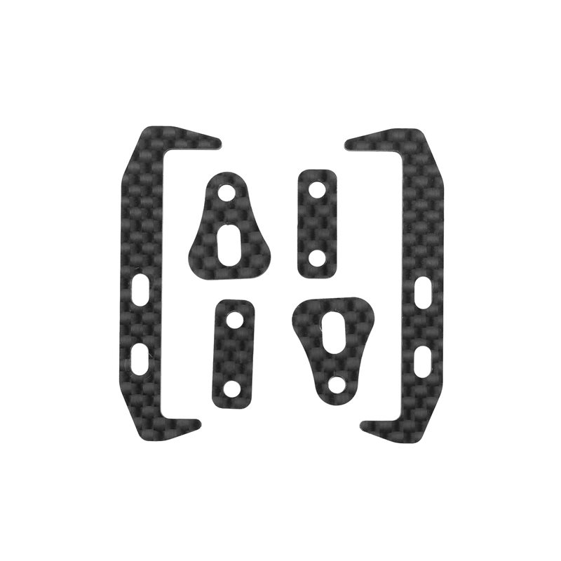 RC10TC8 FT Carbon Fiber Battery Holder Set