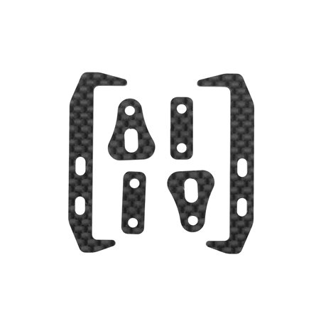 RC10TC8 FT Carbon Fiber Battery Holder Set