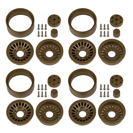 Enduro Urbine Wheels 1.55" bronze color