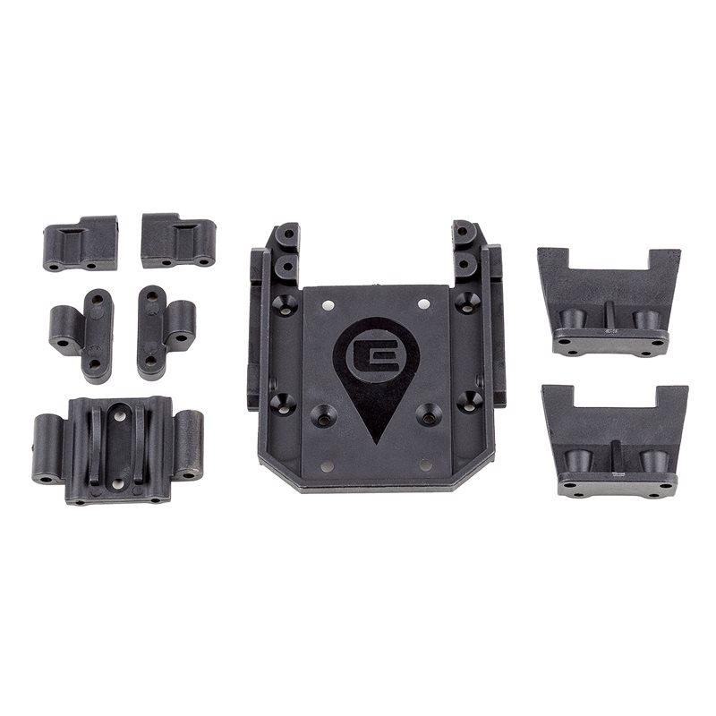 Enduro IFS Gearbox and Servo Mounts Set hard