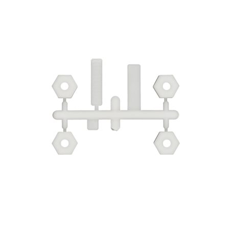 ENDURO Wheel Hexes 6mm Natural