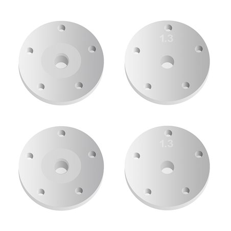 FT 16mm Shock Piston 5x1.3mm tapered