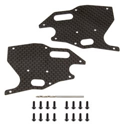 RC8B3.1 FT Graphite Arm Stiffeners front