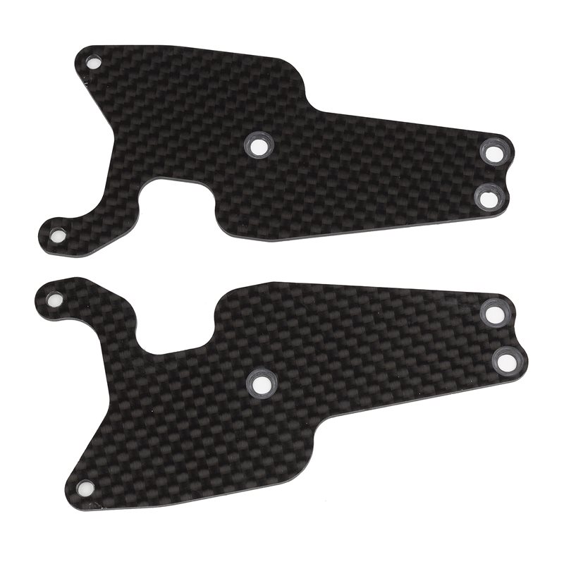 RC8T3.2 FT Front Lower Suspension Arm Inserts 1.2mm carbon fiber
