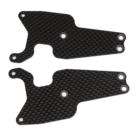 RC8T3.2 FT Front Lower Suspension Arm Inserts 1.2mm carbon fiber