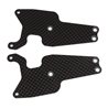 RC8T3.2 FT Front Lower Suspension Arm Inserts 1.2mm carbon fiber