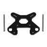 RC8B4 Front Shock Tower V2 black aluminum