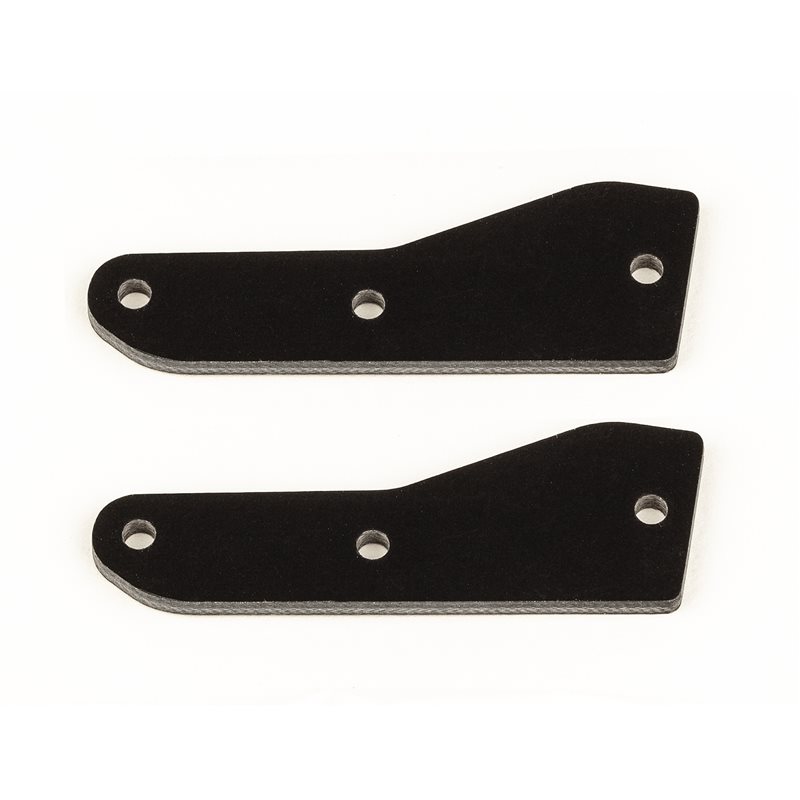 RC8B4 FT Front Upper Suspension Arm Inserts G10 2.0 mm