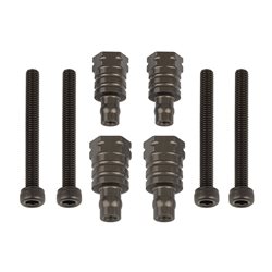 RC8B4 FT Shock Bushings 12.5mm & 16mm aluminum